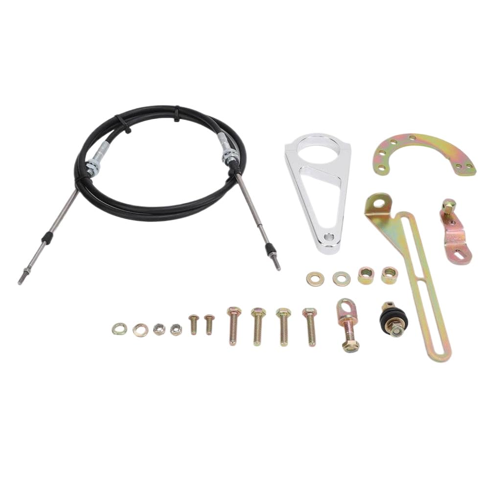 Aygkcvdae Onecolor Transmission Column Shift Linkage Kit Compatible With Gm Th350 Th400 700R4 Th200 2004R 4L60 4L80e