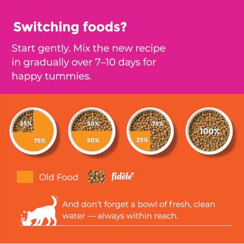 Image of Fidele+ Large Breed Puppy Food | 900g | High Protein for Growth | Strong Bones & Joints | Controlled Growth | Weight Management