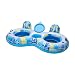 Big Sky Inflatable Pool Floats with Cooler for 2 Adults - Two Person Water Float with Built-in Coolers and Cup Holders - Blow-Up Family Inner Tubes for Lake, Beach, or Boats - Floating Tube