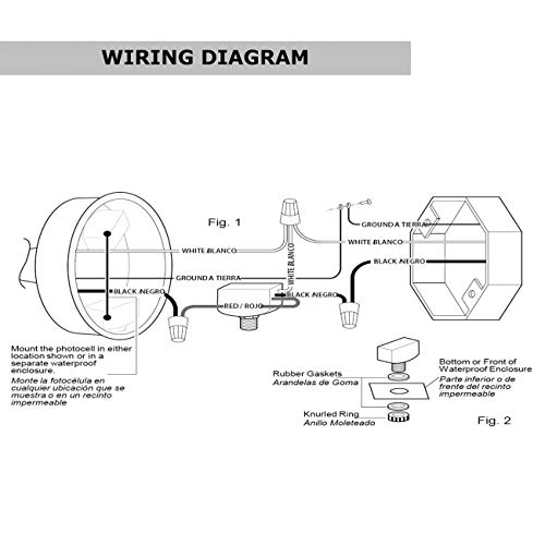Kotlin Outdoor Hard-Wired Post Eye Light Control With Photocell Light Sensor, Dusk To Dawn Sensor, Photocell Sensor, Light Sensor For Outdoor Lighting, Ul Listed(1 Pack) #TOP5