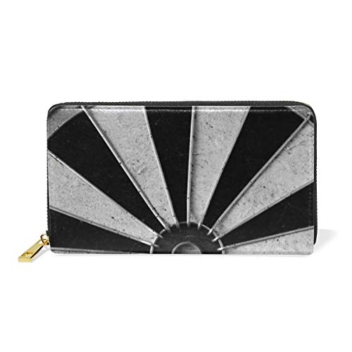 Preisvergleich Produktbild XiangHeFu Frauen Geldbörse Darts Brettspiel Clutch Bag Zipper Leder