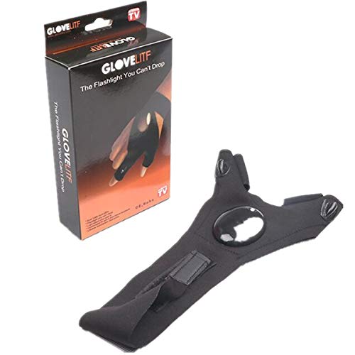 YeaFun LED Flashlight Gloves, Men's Gifts for Dad Husband Birthday Father Day, Cool Tool Gadgets for Mechanics Car Guys, Fishing Camping Gear Lighted Gloves, Unique Gifts for Dad Who Has Everything