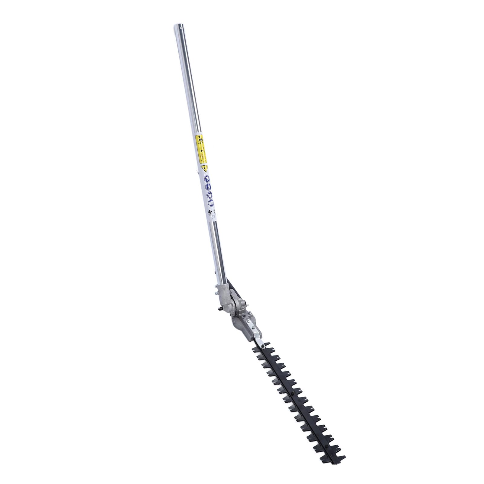 Sxhlseller Głowica Nożyc do żywopłotu Wydajna, Wielofunkcyjna Przystawka do Koszenia Trawy, Bezpieczna i Niezawodna na Dużych Wysokościach Aluminium (26 * 9mm)