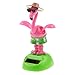 Produktbild joyMerit Flamingo Solar Wackelfigur für Auto Haus Büro Dekor