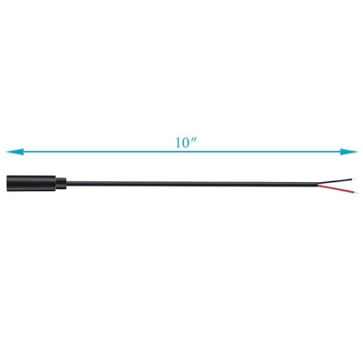 Fancasee Cable Adaptador Jack 3.5mm Hembra a Cable Pelado 2 Pack miniatura 4