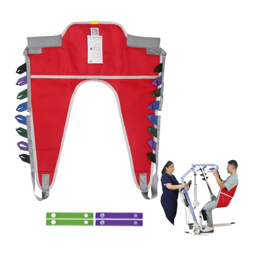 EZ Assistive Sit to Stand Sling,Lift Patient Aid Padded Sling and Stand Assist with Back Support,Patient Lift Sling Works with Most Mobility Aids & Equipment (Medium)