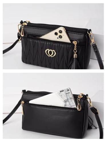 Image of ITALISH Sling Bags for Women with Bag for Women Stylish a Chic Tassel Charm