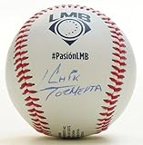 Chik Tormenta Signed LMB Mexican League Baseball BAS COA WOW NWA Lucha Libre AAA - Autographed Baseballs