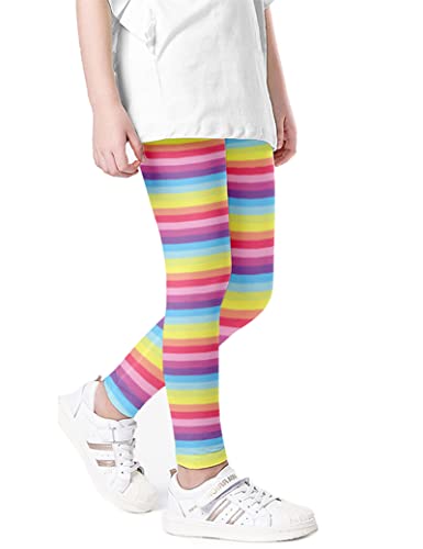 Kiench Girls' Leggings Print Kids Stretch Pants