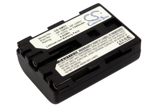 Battery for Sony DCR-TRV245E, 7.4V, 1300mAh, Li-ion