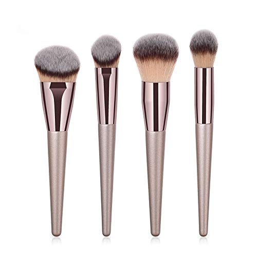 Pinceaux de maquillage professionnels anti-traces pour fond de teint et fard à paupières