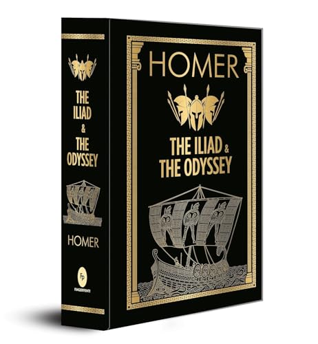 HOMER: The Iliad and The Odyssey (Deluxe Hardbound Edition)