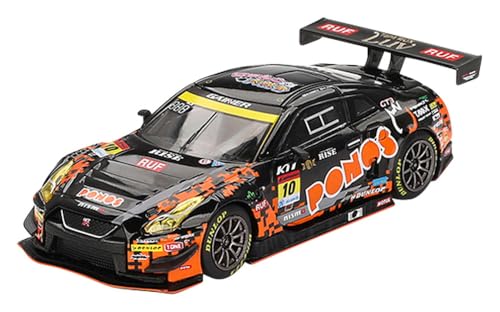 Nissan GT-R NISMO GT3#10 Hironobu Yasuda - Riki Okusa PONOS Gainer Super GT Series (2023) Limited Edition 1/64 Diecast Model Car by Mini GT