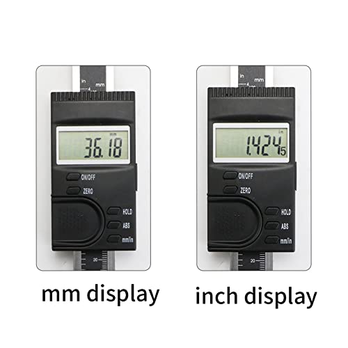 Escala lineal digital vertical tipo calibrador 0-300mm miniatura 3