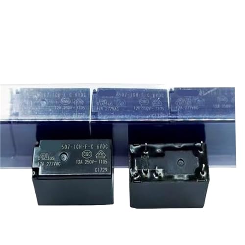 Relais 507-1CH-FC 6 V CC 12A 5 broches pour circuits électroniques lot de 10 pièces