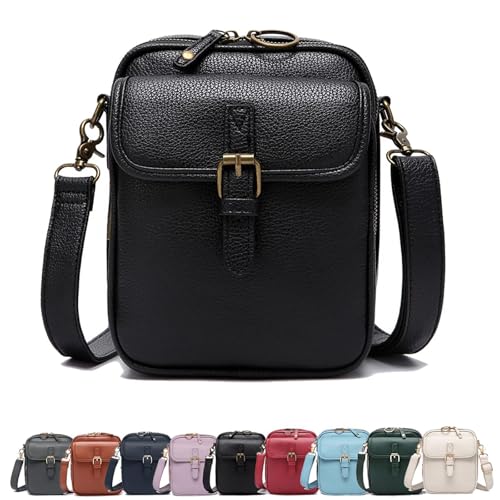 Collaboraten Crossbody Leather Bag, Collaboraten1 Crossbody Bag, Women's Anti-Theft Vintage Shoulder Messenger Bag