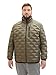 Produktbild TOM TAILOR Herren 1038571 Hybrid Steppjacke mit Abnehmbarer Kapuze im Kragen, 32097-smokey Olive Green, 3XL