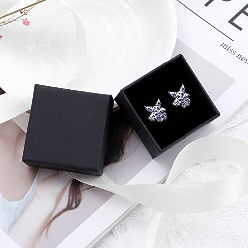 Eevee Evolutions Stud Earrings Eevee Pendant Jewelry Cartoon Anime Earing Gifts For Woman Girl (Er Eevee-2) #TOP5