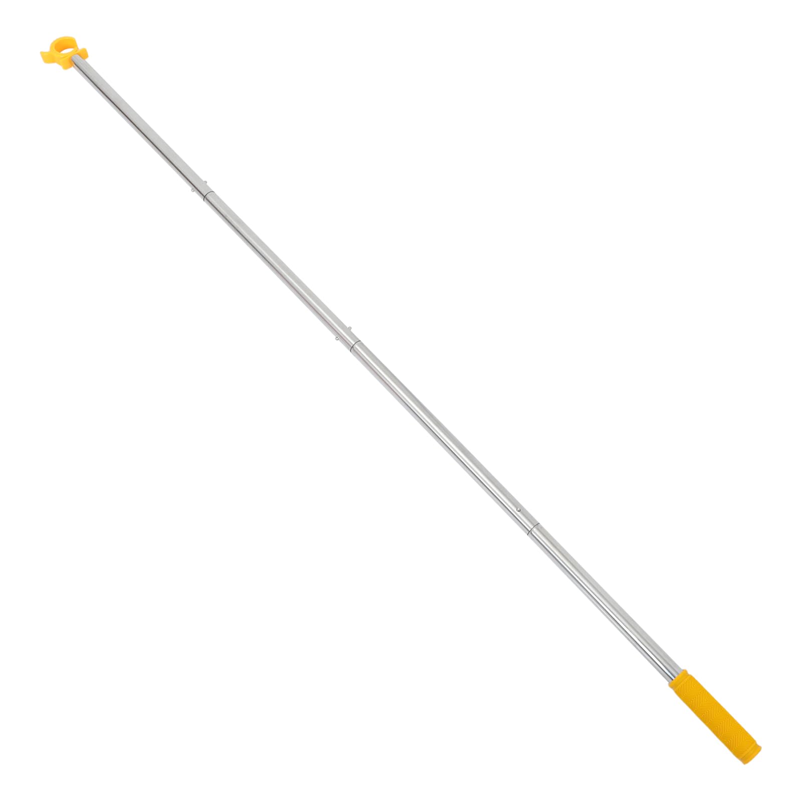 Regulowany drążek teleskopowy 152 cm z hakiem w kształcie litery C, pomoc w otwieraniu okien do świetlików, sypialni, kuchni i szkół, bezpieczne, łatwe w użyciu dla seniorów, wszechstronne narzędzie