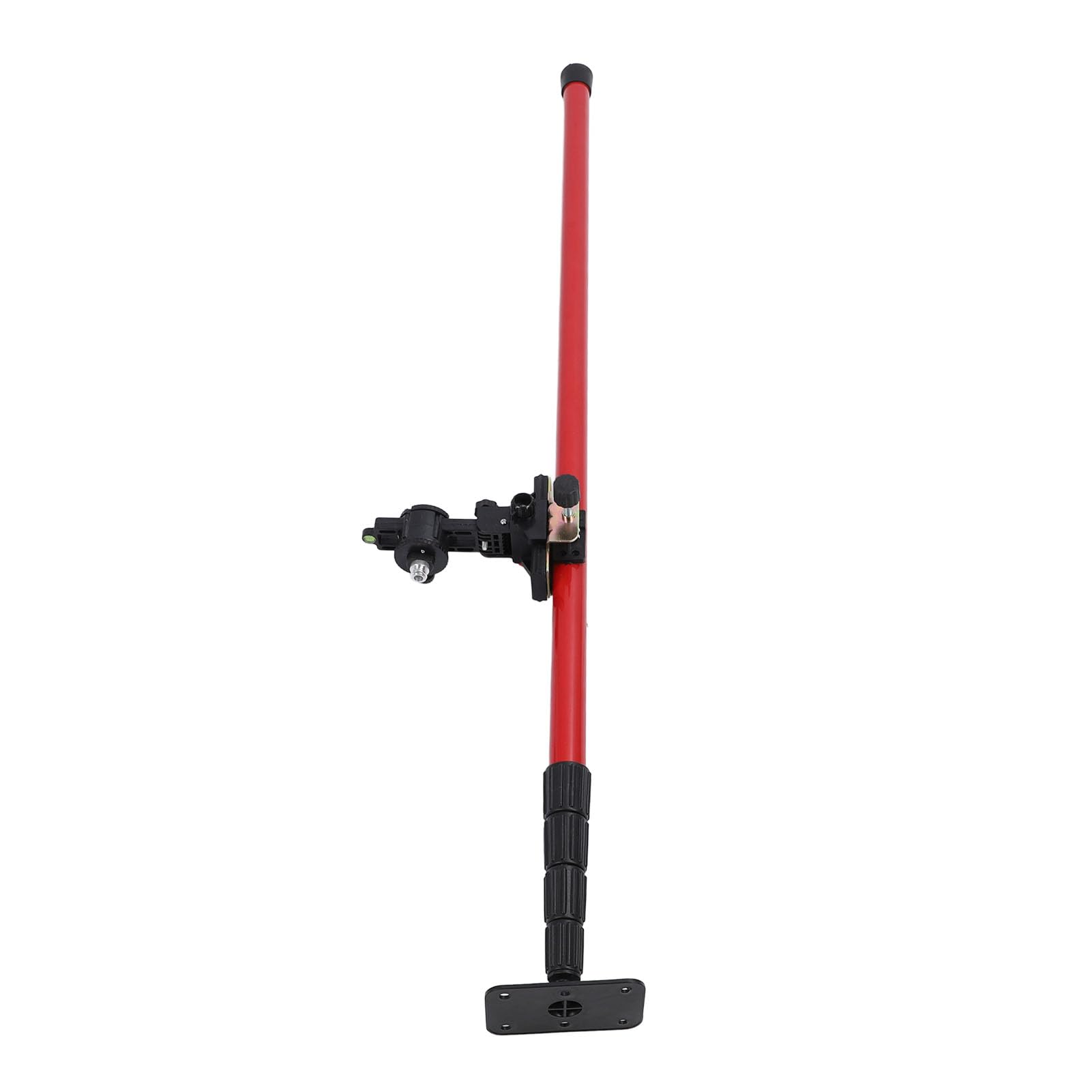 Poste Telescópico Extensible de Nivel, 120-400cm, Acero de Aleación, Rotación 360 Grados, con Interfaces 6mm y 15.2mm, Portátil con Bolsa