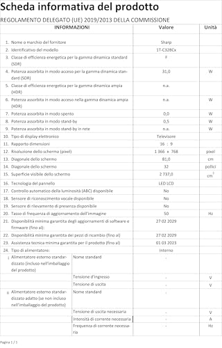 SHARP 32BC6E Smart TV 81 cm (32 Zoll) HD Ready LED Fernseher (Harman Kardon, HDMI, HD Tuner) SHARP 32BC6E Smart TV 81 cm (32 Zoll) HD Ready LED Fernseher (Harman Kardon, HDMI, HD Tuner)