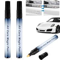 2PCS All Cars Magic Pen for Car Scratches, Weatherproof Car Scratch Remover Pen,Auto Touch up Paint Pens,All Cars Fix Pens,Quick Filling Scratches and Seals,Fits all Automotive Colors