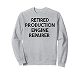 Motorreparaturer im Ruhestand Sweatshirt