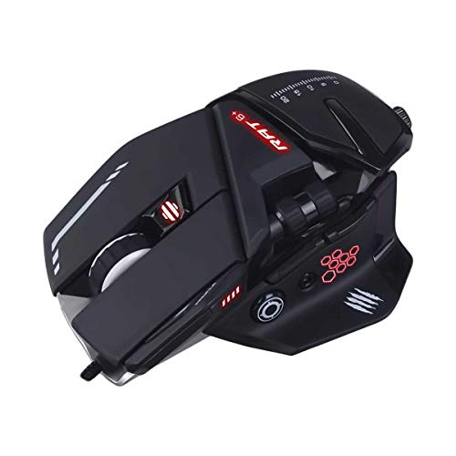 Mad Catz R.A.T.6プラス ゲーミングマウス FPS向け 最大12000DPI 無段階調整DPI スナイパー エイムボタン PS4