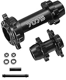 hopsupRC Aluminum 7075-T6 Front & Rear Wheel Hub Hex Upgrades Part for 1/4 Promoto-MX Motorcycle RTR FXR-LOS06000, Promoto-MX Motorcycle RTR Pro Circuit-LOS06002,Black