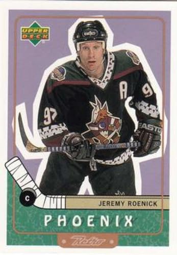 1999-00 Upper Deck Retro #60 Jeremy Roenick Phoenix Coyotes Official Hockey Card in Raw (NM or Better) Condition