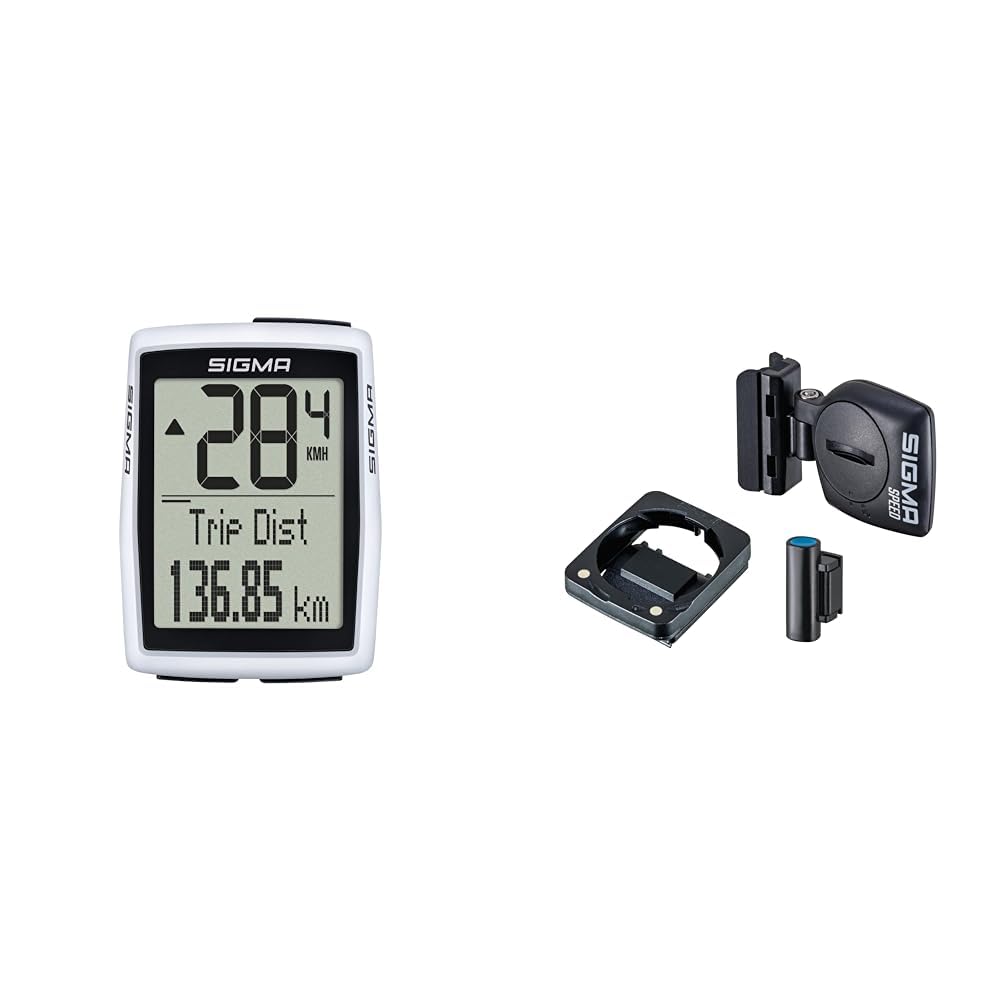 Sigma Bc 12.0 Wl STS Fahrradcomputer & Unisex-Erwachsene STS Rad 2 KIT 2450 Originals Geschwindigkeits, Mehrfarbig, Einheitsgröße