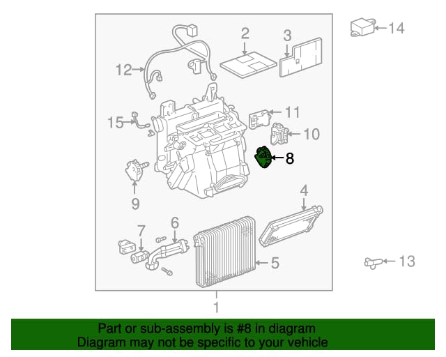 Amazon.com: Genuine Toyota 87106-30341 (063600-4790) SERVO SUB-ASS