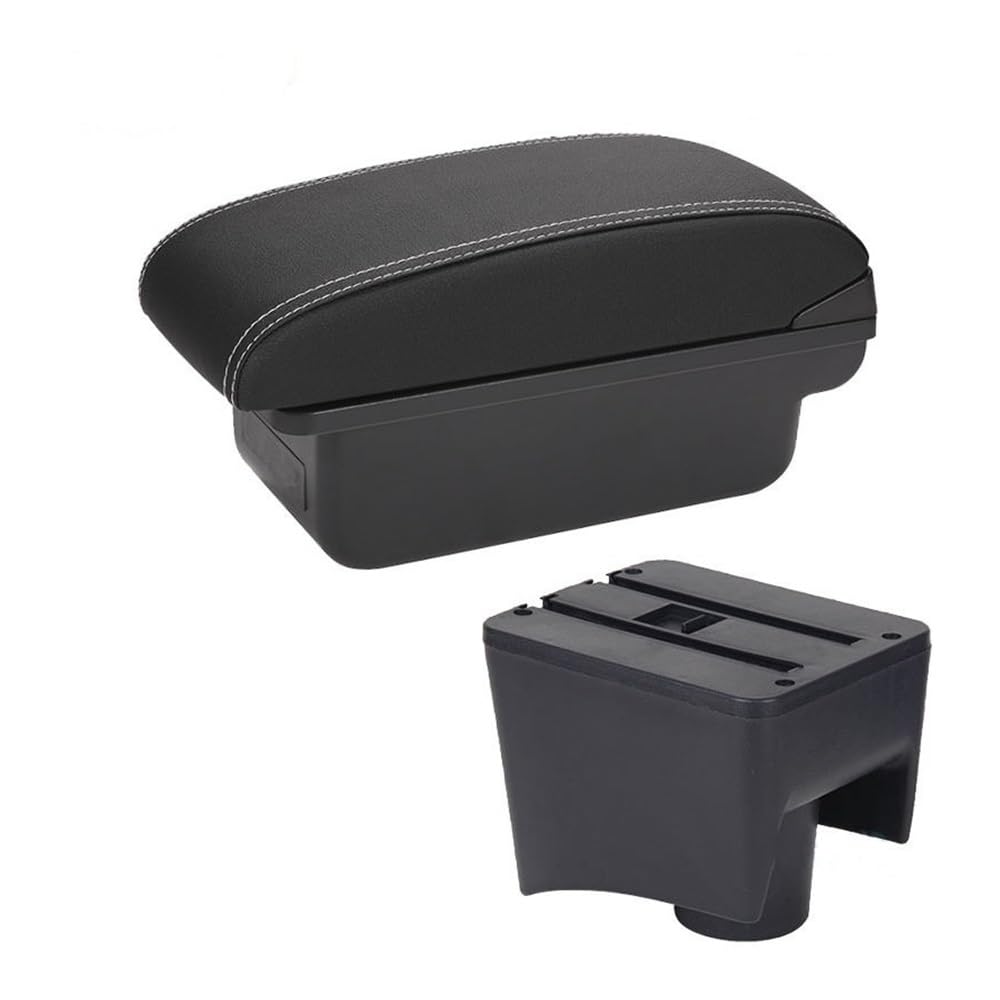 AIERDEYP Car Armrest Box For VW For Polo Mk5 6R Vento 2012-2018