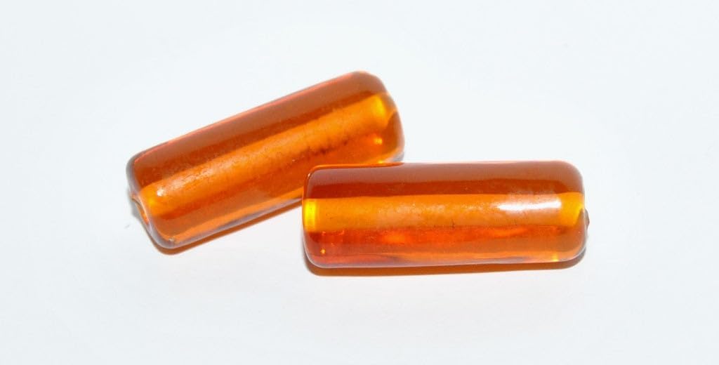 Outlet 10 Grams Flat Bell Beads, 14 x 13 mm, Mixed Colors Yellow Ab (Mix-Yellow-AB), Glass, Czech Republic