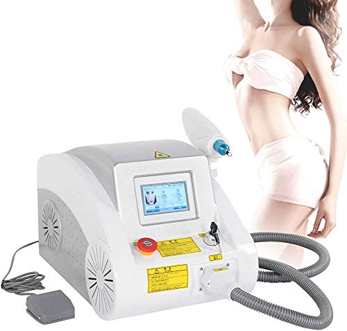 Preisvergleich Produktbild Professionelle elektronische Yag Tattooentfernung Maschine, Tätowierungs-Entferner-Maschine für Augenbrauen Eyeliner-Lippenlinie weiß wird und Tätowierung, die mit 3 Arbeitssonden weiß wird(EU)
