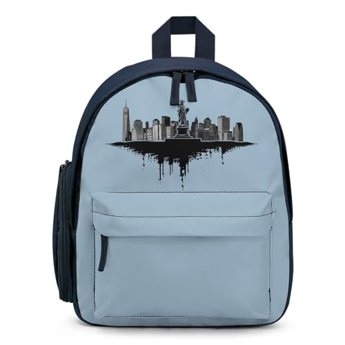 New York City Mini Backpack Cute Shoulder Bag Lightweight Daypack for Travel Picnic Camping