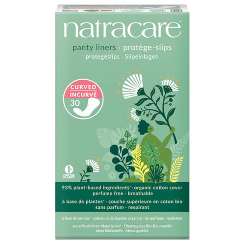 Natracare Natural Pantyliners Curved x 30