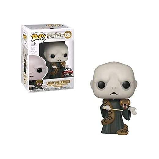 Funko Figura di Harry Potter Lord Voldemort con Nagini Pop n. 85 in Vinile 10 cm
