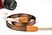 AOLLCCAE Universal Adjustable Slim Shoulder Sling Neck Strap for All Camera DSLR SLR (Coffee Brown)
