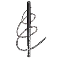 essence LONG-LASTING eye pencil 34 sparkling black – Drehbarer Kajalstift mit intensiver Farbagabe – Vegane Kosmetik – Wasserfest, Langanhaltend & ohne Parfum