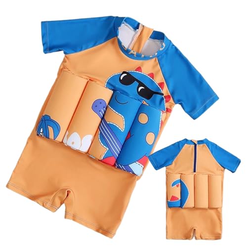 Bexdug Bañador Flotador,Traje Flotador Manga Corta | Ropa De Baño Flotante De Secado Rápido para Playa Piscina Deportes Vacaciones De