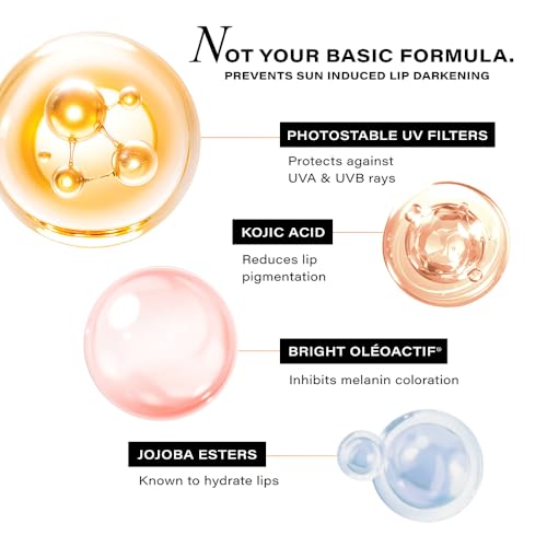 Image of Novology SPF 50 PA++++ Lip Balm Serum with Kojic Acid & Jojoba Esters, For Pigmented, Dark & Dry Lips, UV Protection, Non-Tinted, Non Irritating, Fragrance Free, Smooth and Hydrating