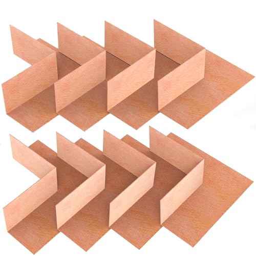 Muschbath 8 Pack Outside Waterproof Membrane, Waterproofing Membrane Seamlessly Fits the Corner, for Bathroom Shower Steam Room Toilet Kitchen