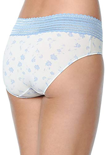 Image of Warner's womens No Pinching No Problems Dig-free Comfort Waist With Lace Microfiber Hipster 5609j