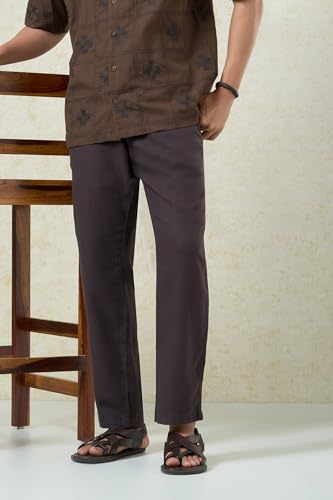 Image of 7 Alt by Pantaloons Men Casual Pants