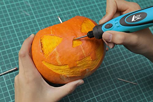 AGT Minibohrer: Akku-Multifunktionswerkzeug mit Sortierkoffer und 340-tlg. Zubehör-Set (Miniwerkzeug, Schleifgerät, Schleifscheiben) – Bild 5