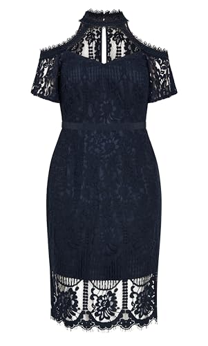 Image of City Chic Plus Size Dress, Pippa Lace Dress