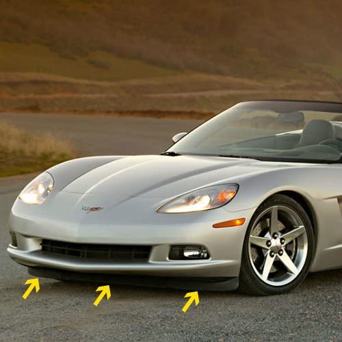 Midwest Corvette 92764 C6 Corvette Front Lower Complete Spoiler 3 Sections W/Mount Hardware Fits: 05 Thru 13 thumb #3