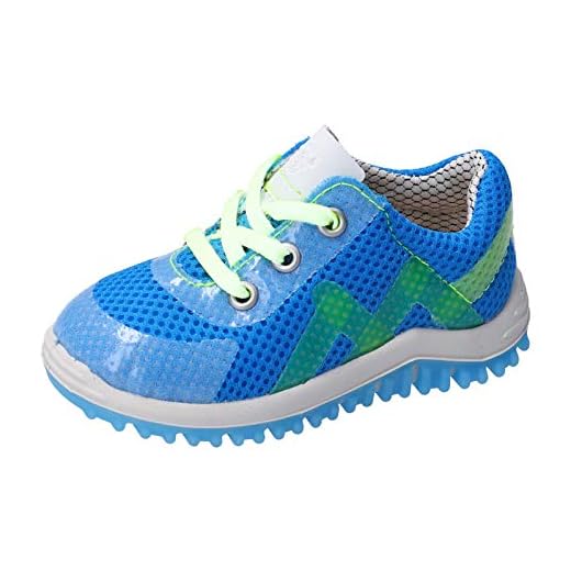 RICOSTA Kinder Slip-On Sneaker Pero von Pepino, Weite: Mittel (WMS), atmungsaktiv Kids Jungen Kinderschuhe toben Spielen,Atoll,24 EU / 7 Child UK