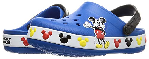 Sandália, Crocs, FL Disney Mickey Mouse BND CGK, Bright Cobalt, 29, Criança Unissex